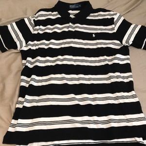 Brand new mens striped Ralph Lauren polo shirt size xl